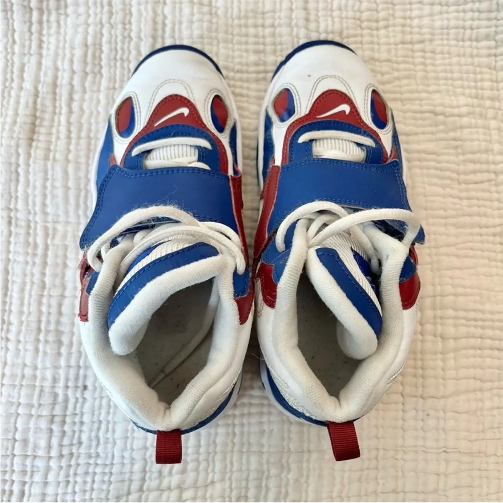 Nike Kids Youth Red White Blue Air Max Speed Turf Sneakers